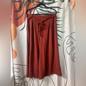 Elegant Rust Skirt